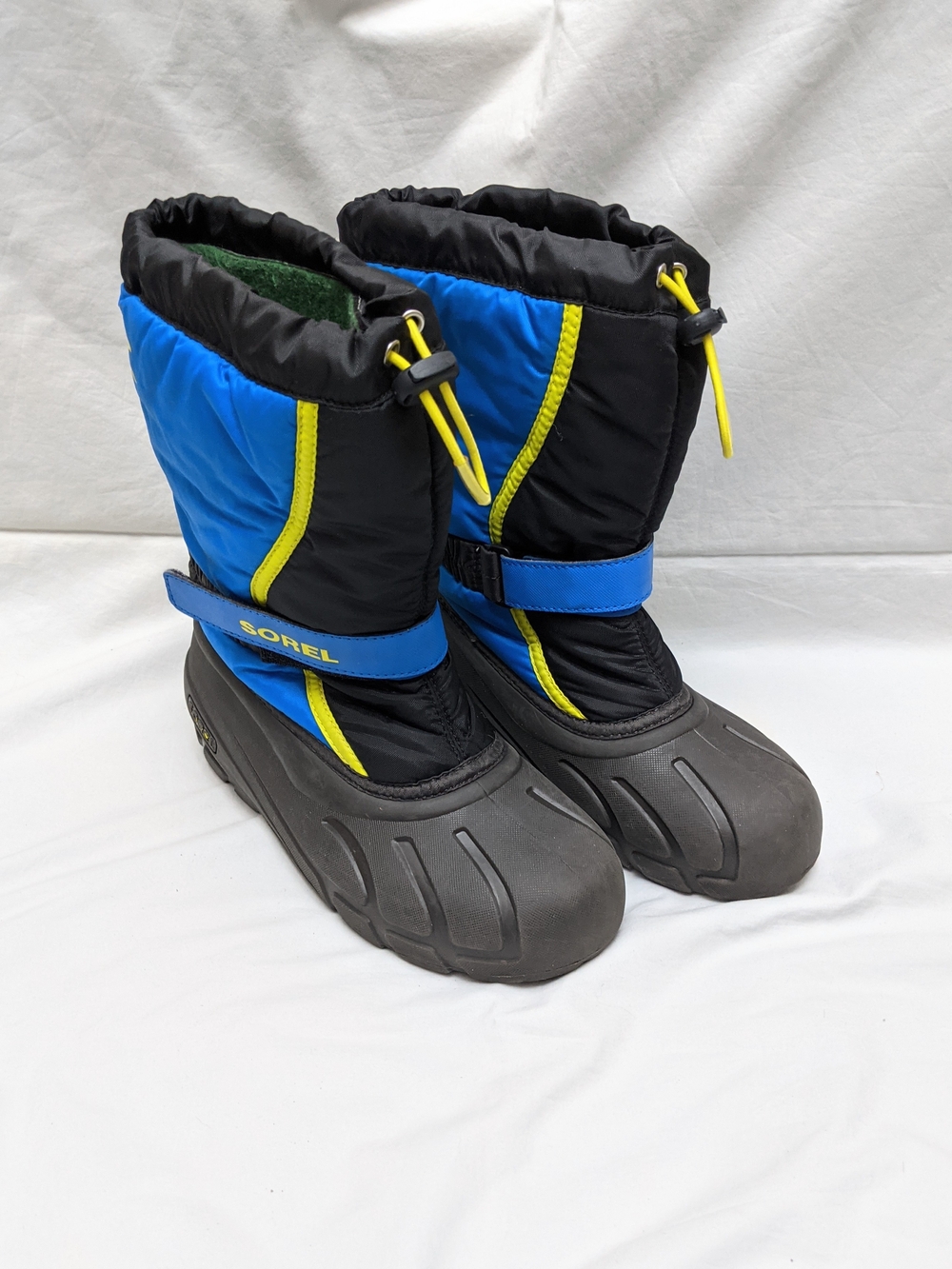 Sorel Boys Blue Insulated Snow Boots Size 6